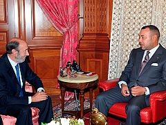 Rubalcaba tras verse con Mohamed VI: "Los incidentes en Melilla refuerzan la cooperaciRubalcaba tras verse con Mohamed VI: "Los incidentes en Melilla refuerzan la cooperación"