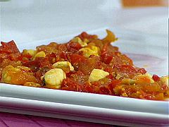 Pisto con frutos del mar (26/08/10)