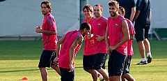 El Barcelona visita al Racing con la intención de continuar con su mandato