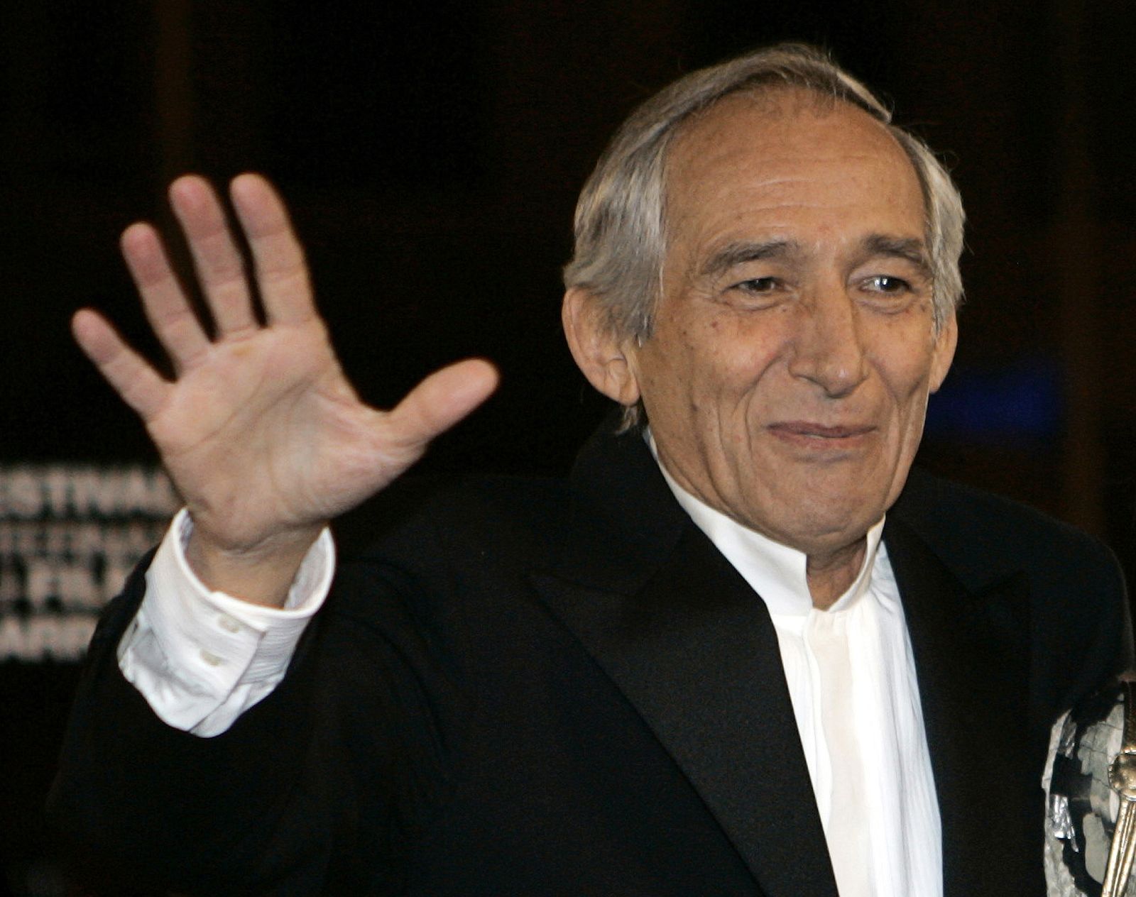 El director francés, Alain Courneau, en la ceremonia del Festival de Marrakesh.