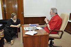 Fidel Castro: "El mundo está en una fase interesante y tengo cosas que hacer todavía"