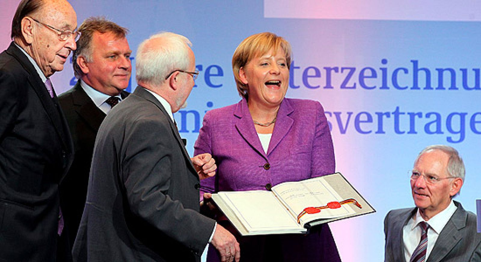 Angela Merkel 20 aniversario