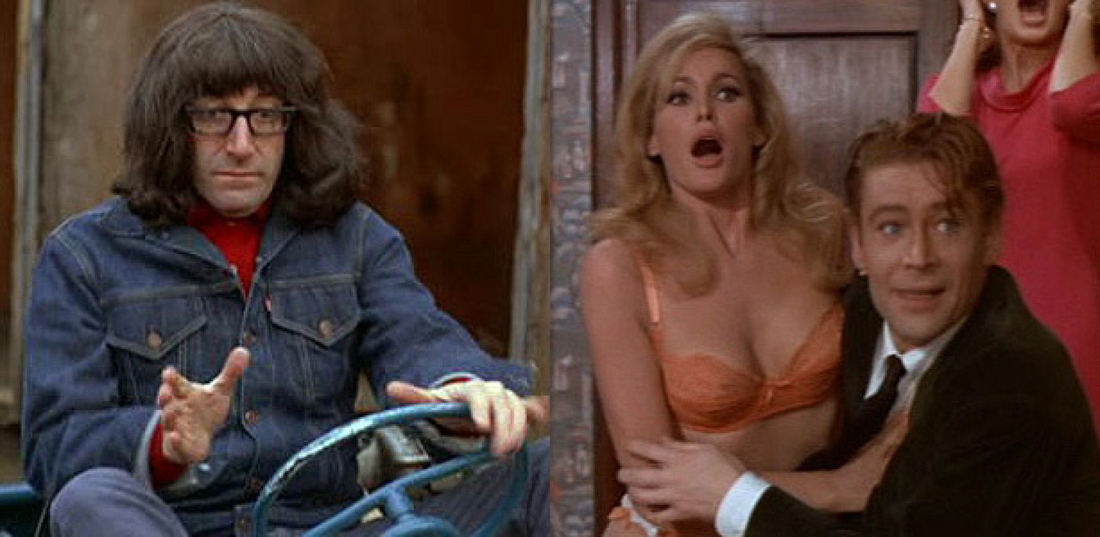 Dos imágenes de '¿Qué tal, Pussycat?'