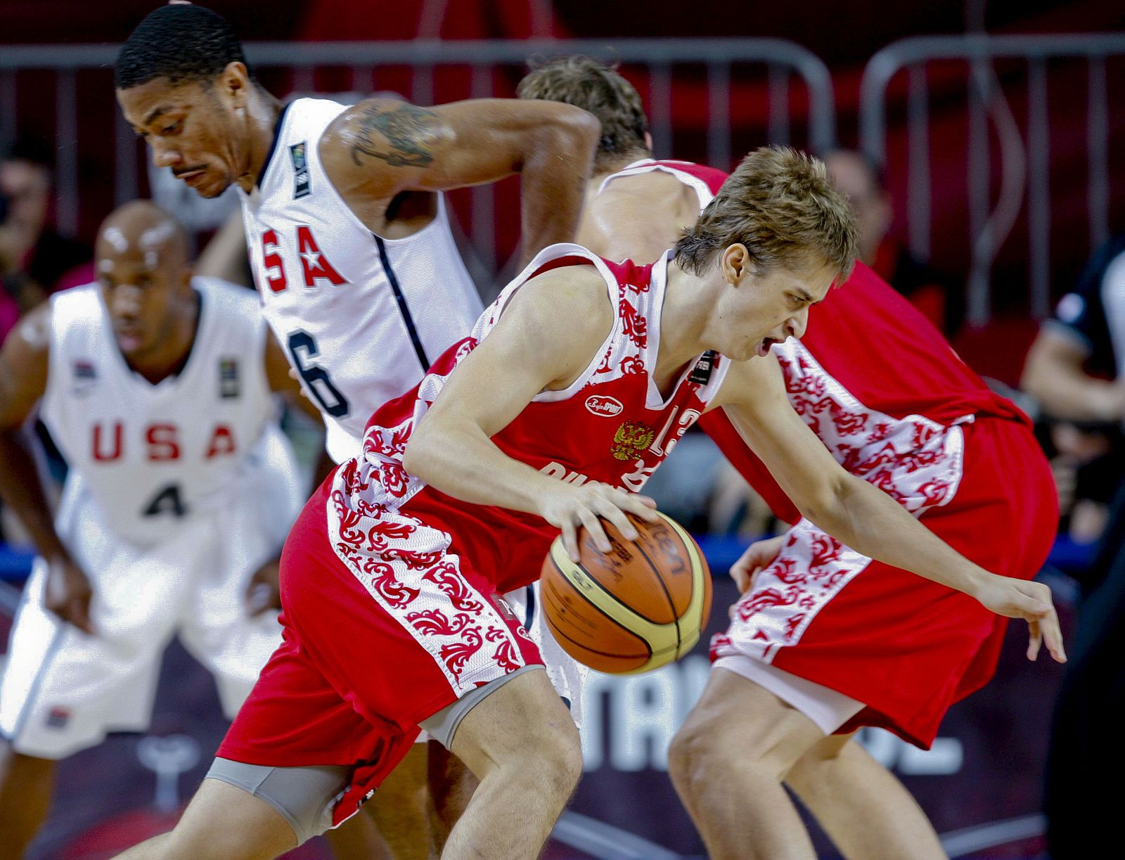 CUARTOS DE FINAL: EE.UU-RUSIA