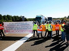 Se multiplican las protestas de mineros en León y Palencia