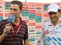 Mosquera: "Estoy contento con la diferencia porque tenía miedo a Nibali"