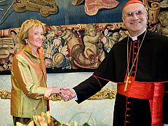 El Papa Benedicto XVI se encontrará con Zapatero el 7 de noviembre, durante su visita a Barcelona