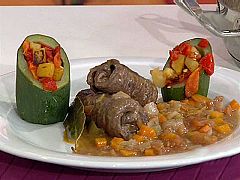 Rollitos de ternera en salsa (27/09/10)