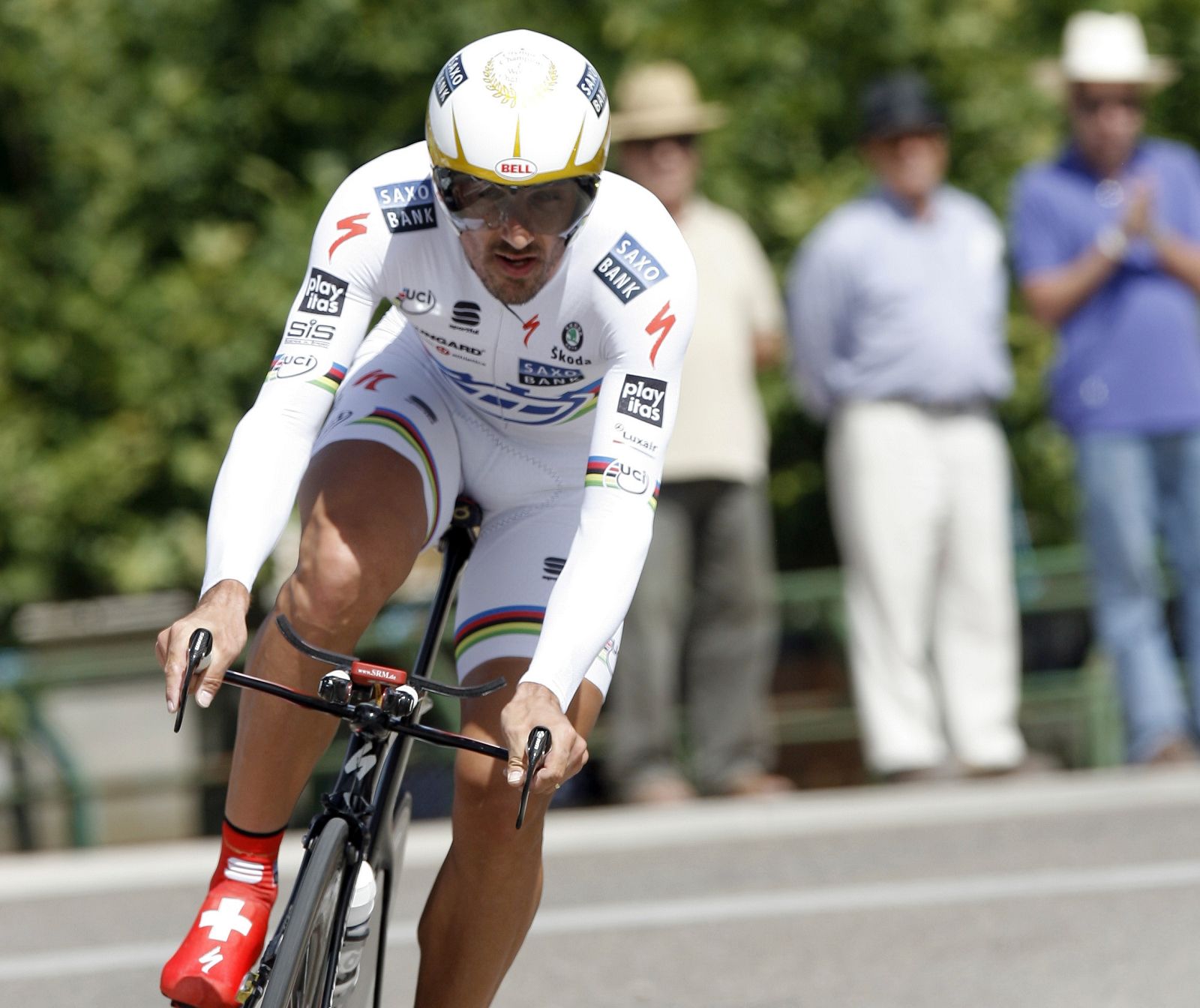 Cancellara es hoy por hoy el mejor contrarrelojista del mundo y es el rival a batir.