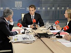 Primarias en Madrid, crisis de Gobierno y Afganistán, otros temas de la entrevista a Zapatero