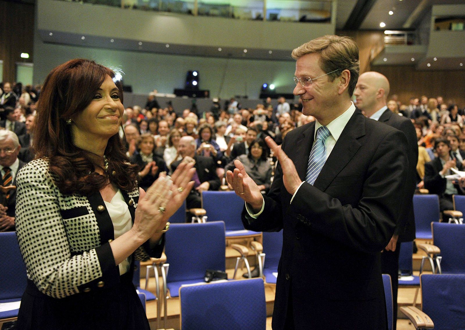 CRISTINA FERNÁNDEZ DE KIRCHNER ASISTE A LA FERIA DEL LIBRO DE FRÁNCFORT