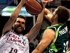 Unicaja y su defensa resisten a San Emeterio