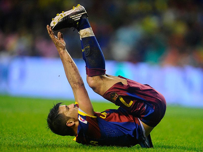 Villa podrá jugar contra el Valencia