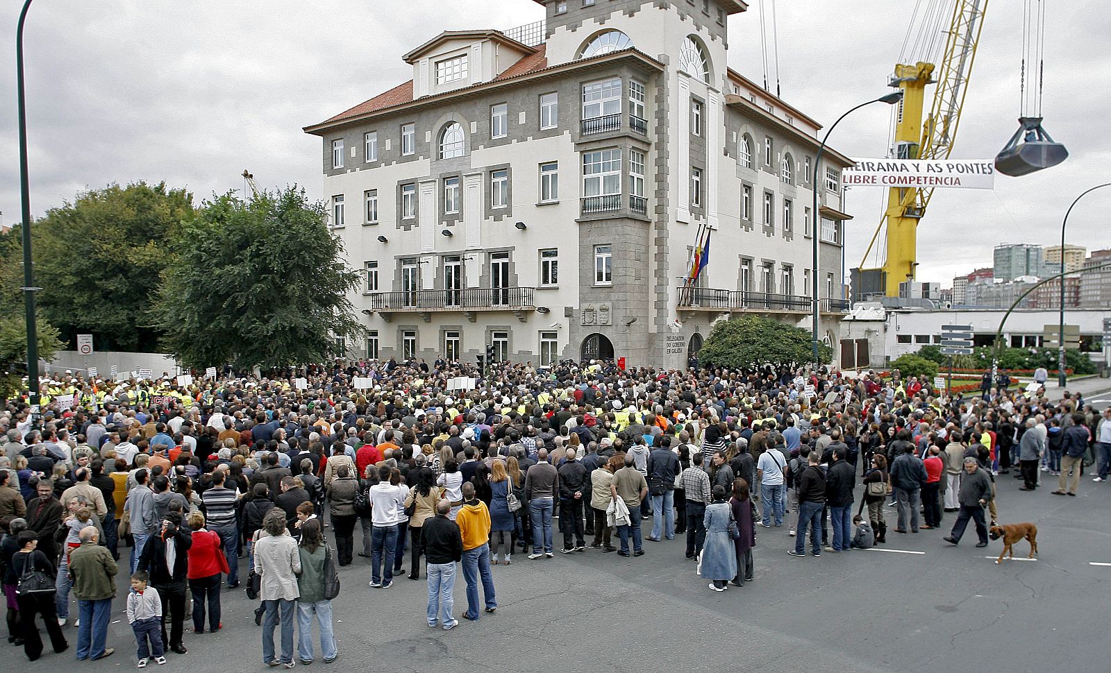 Finaliza en A Coruña la marcha negra