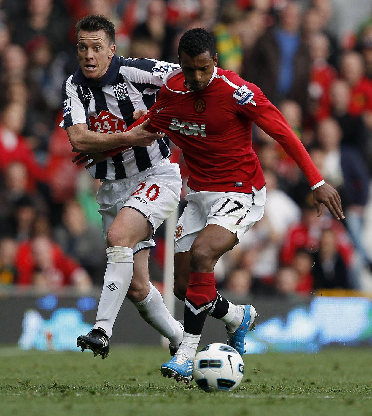 Nani, del Manchester United