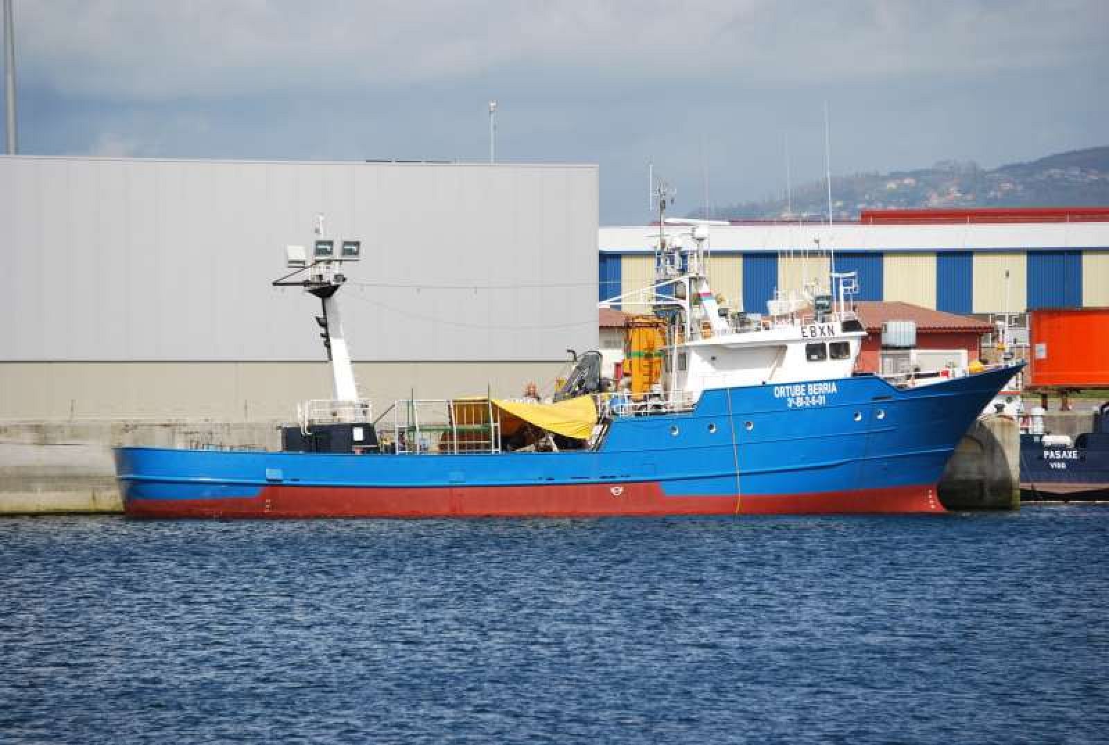 El atunero vasco Ortube Berria