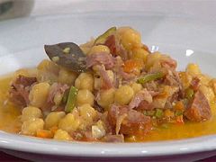 Cocido con codillo y verduras a la provenzal (19/10/10)