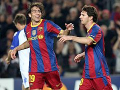 Victoria sin brillo del Barça y liderato
