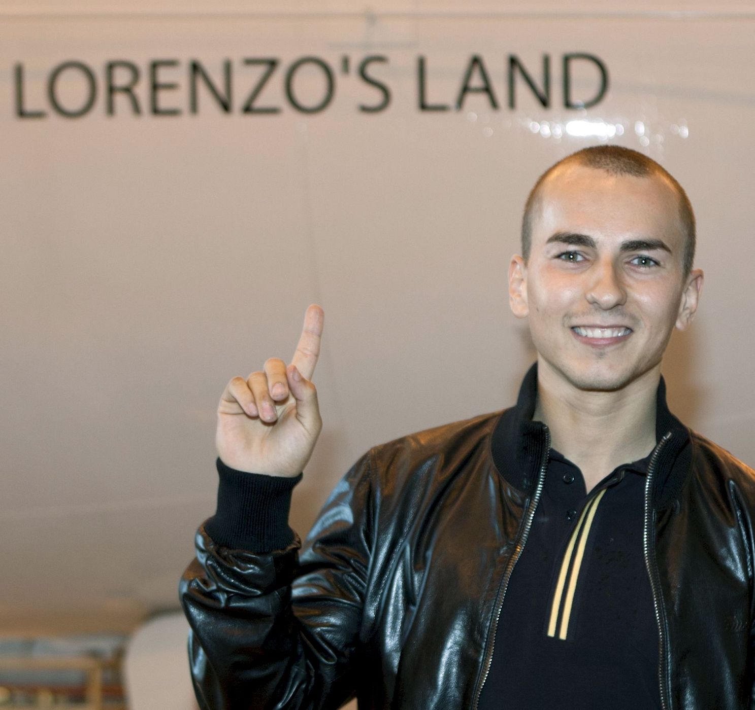 JORJE LORENZO CELEBRA EL CAMPEONATO EN PALMA