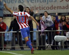 Un triunfo fácil reactiva al Atlético en la Liga Europa