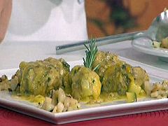 Pollo al whisky con peras al ajillo (22/10/10)