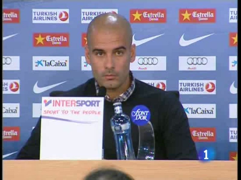 Guardiola: "No quiero hablar más del Príncipe de Asturias"