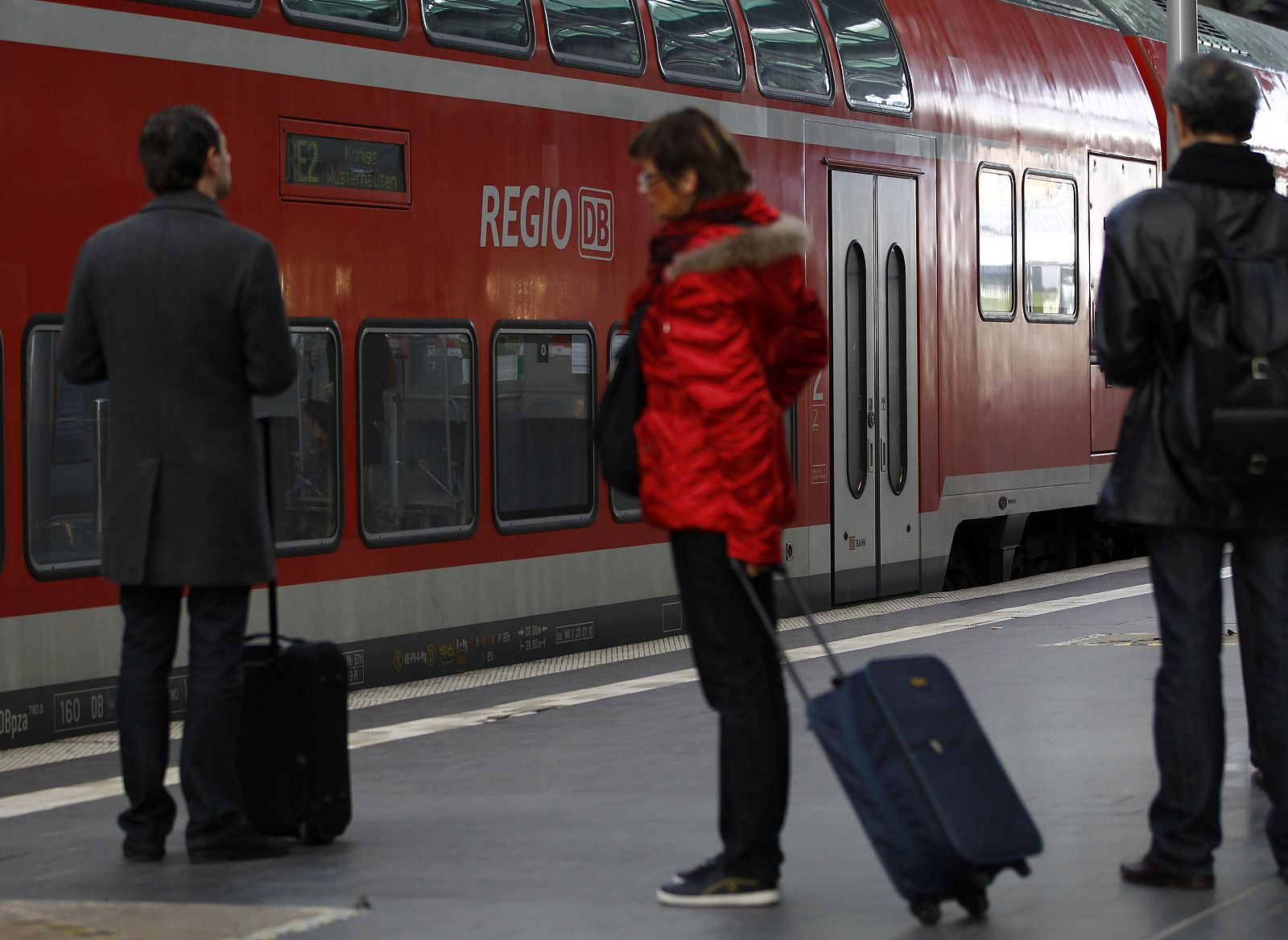 Paros en los ferrocarriles alemanes