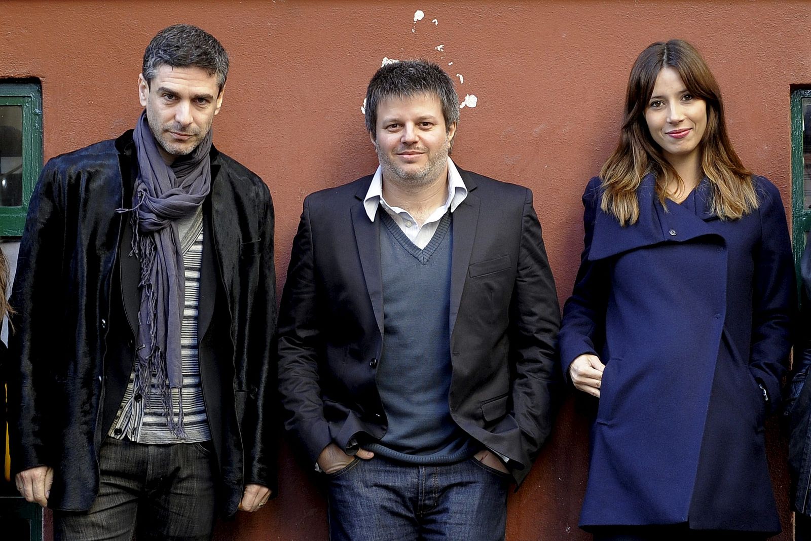 Leonardo Sbaraglia, Miguel Cohan y Bárbara Goenaga