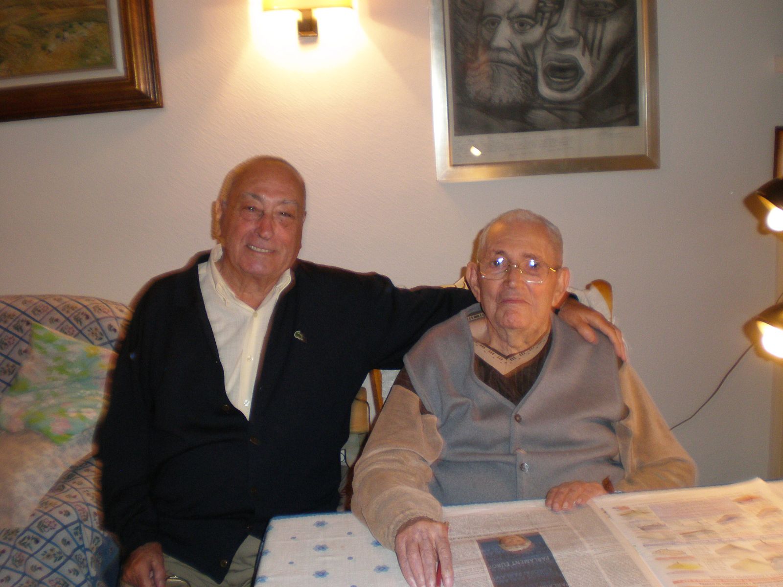 Marcelino Camacho y Nicolás Redondo