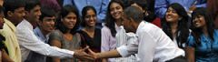 Obama desea que PakistObama desea que Pakistán e India mejoren sus relaciones pero adelanta que EE.UU. no intervendrá