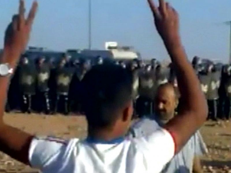 Un mes de enfrentamientos entre saharauis y Marruecos en el campamento de Gdeim Izik