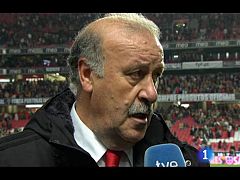 Del Bosque: "No es el momento para la disculpa ni para defender al equipo"