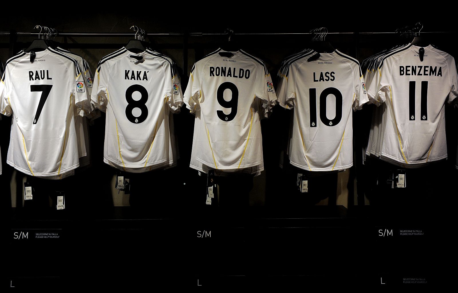 Camisetas del Real Madrid