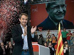 Zapatero critica a Mas por no debatir con Montilla y, al PP y CiU por la inmigración