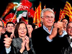 Felipe González critica ante José Montilla el "excesivo ruido" del Gobierno del tripartito