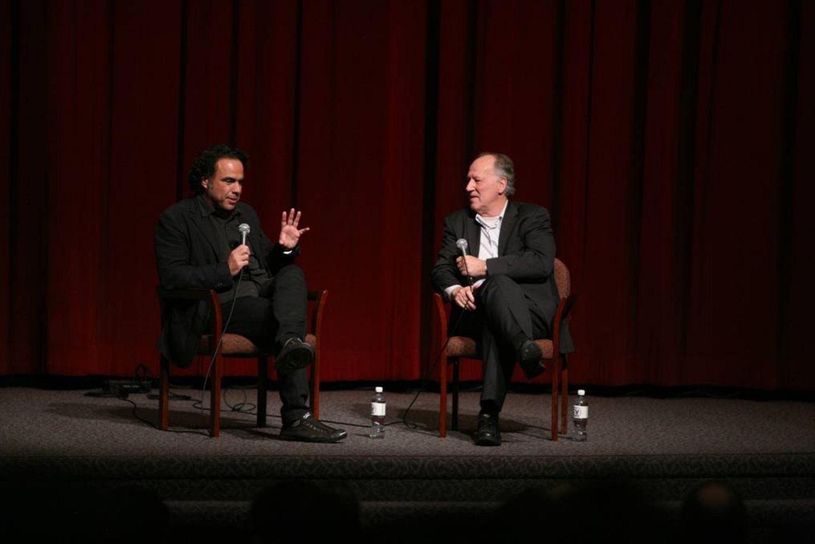 Alejandro González Iñárritu y Werner Herzog