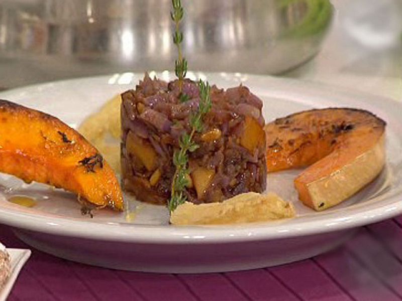 Lombarda con salteado de bacon y manzana (25/11/10)
