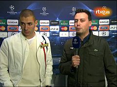 Benzema: "Es bueno para mí y para el equipo"