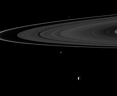 Así se formaron los anillos de Saturno