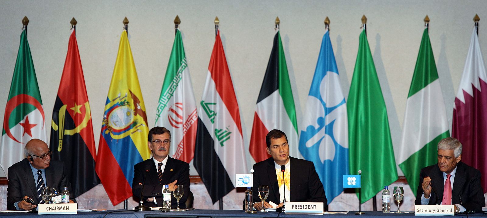 Reunión de la OPEP en Quito