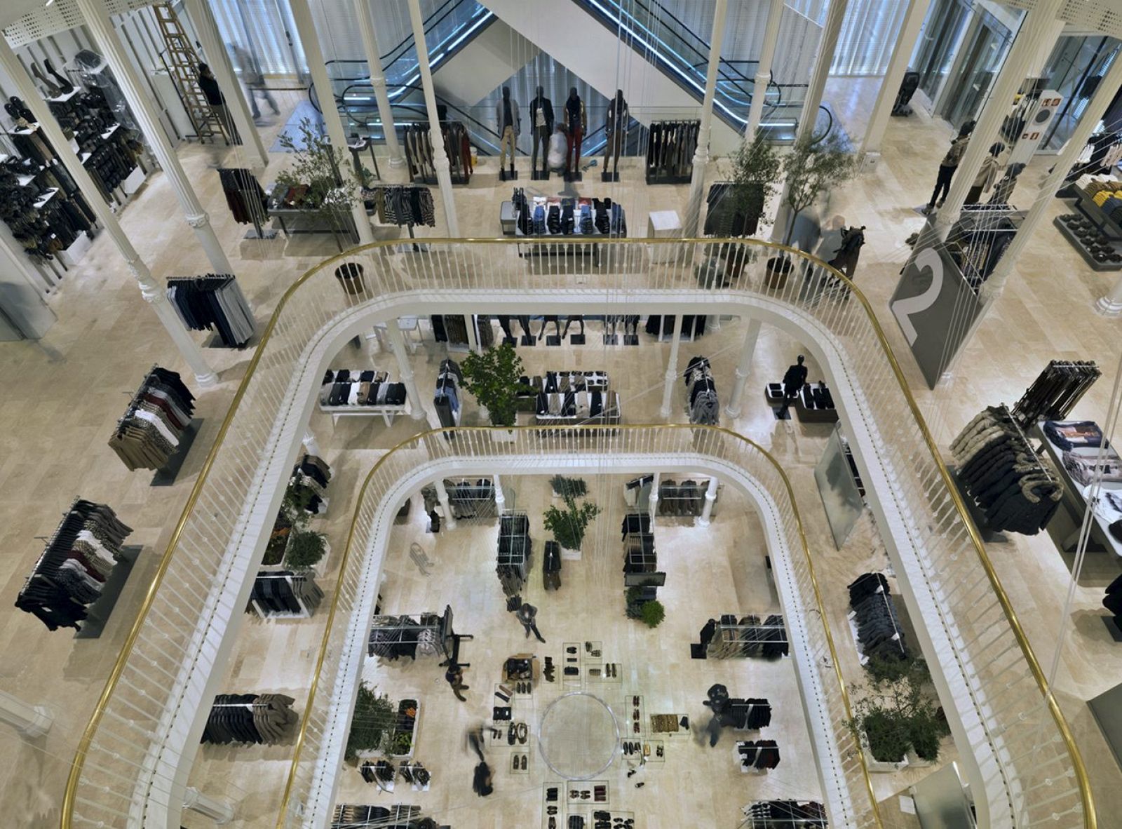 Zara abre una tienda ecoeficiente en Roma