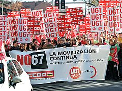Los sindicatos avisan de una nueva huelga general si el Gobierno retrasa la edad de jubilación