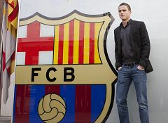 El Barça presentará el viernes al delantero holandés Afellay
