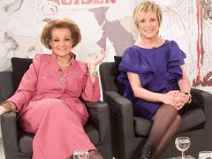 Carmen Sevilla e Inés Ballester se despiden de los telespectadores de Cine de Barrio