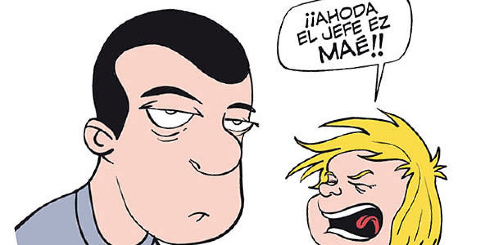 Fragmento de la portada de 'Educar a papá', de Pacco