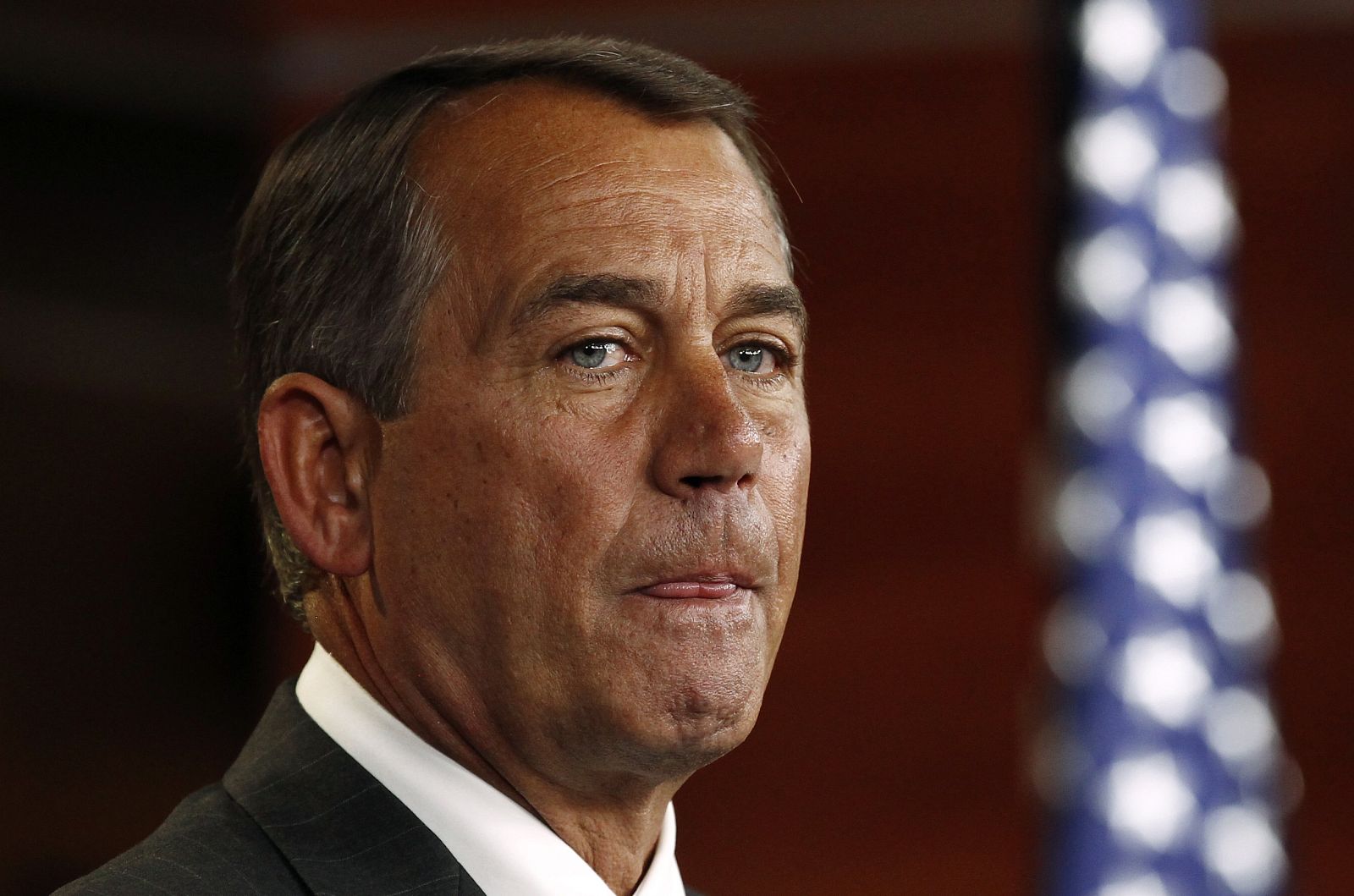 Boehner speaks on Capitol Hill in Washington
