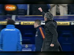 Mourinho jura que celebró el gol con su hijo y no para provocar al rival