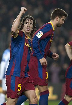 Puyol: "El Real Madrid y el Villarreal no nos van a facilitar las cosas"