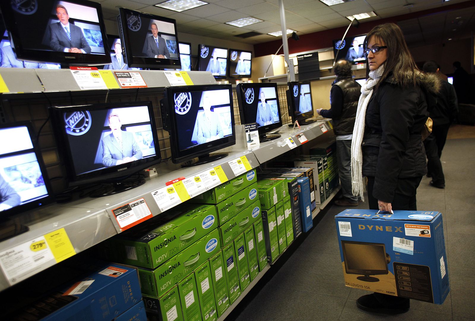 Tienda de televisores