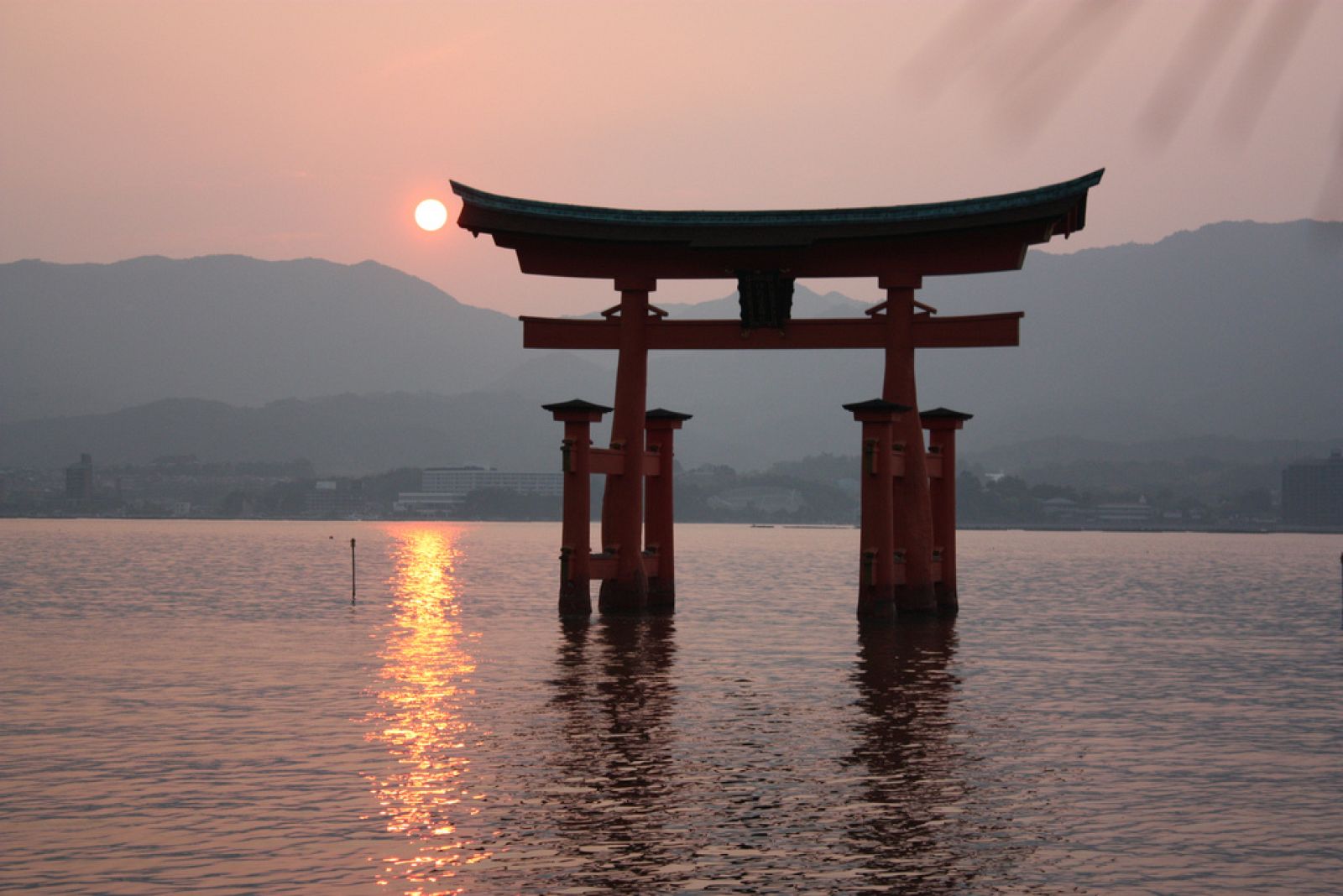 Puesta de sol en Miyajima